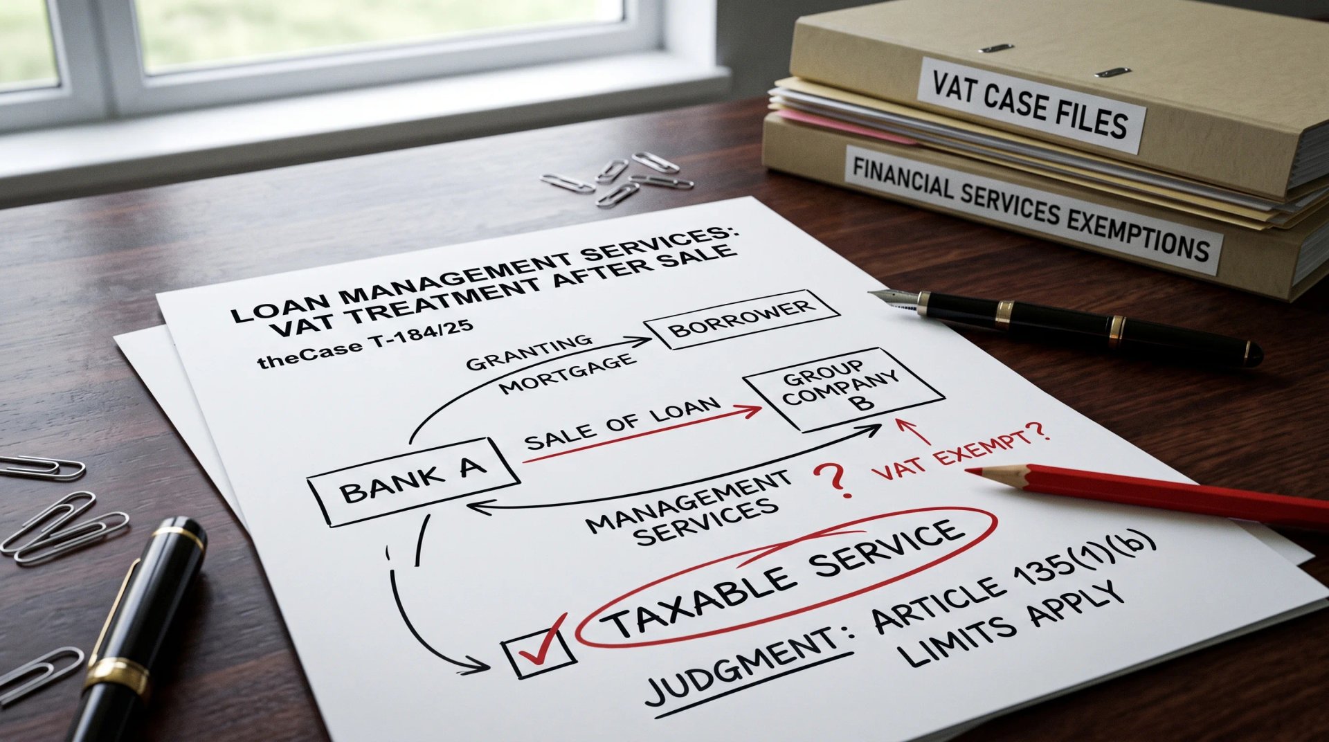 EU Court Clarifies VAT Exemption for Loan Servicing
