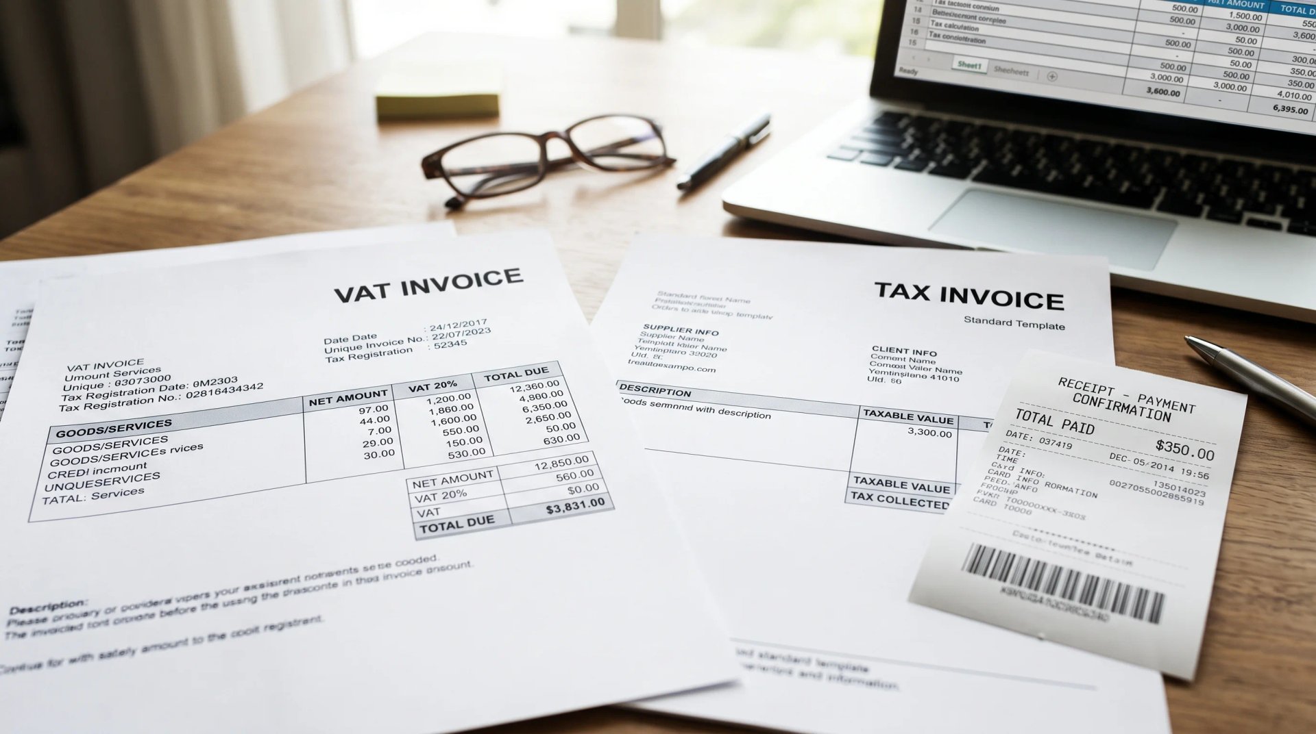 VAT Invoice vs Tax Invoice vs Receipt: What Is the Difference